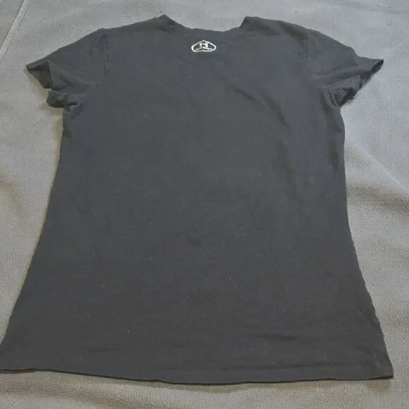 Under Armour Black Graphic Fitted Short Sleeve Tee - Picture 4 of 4